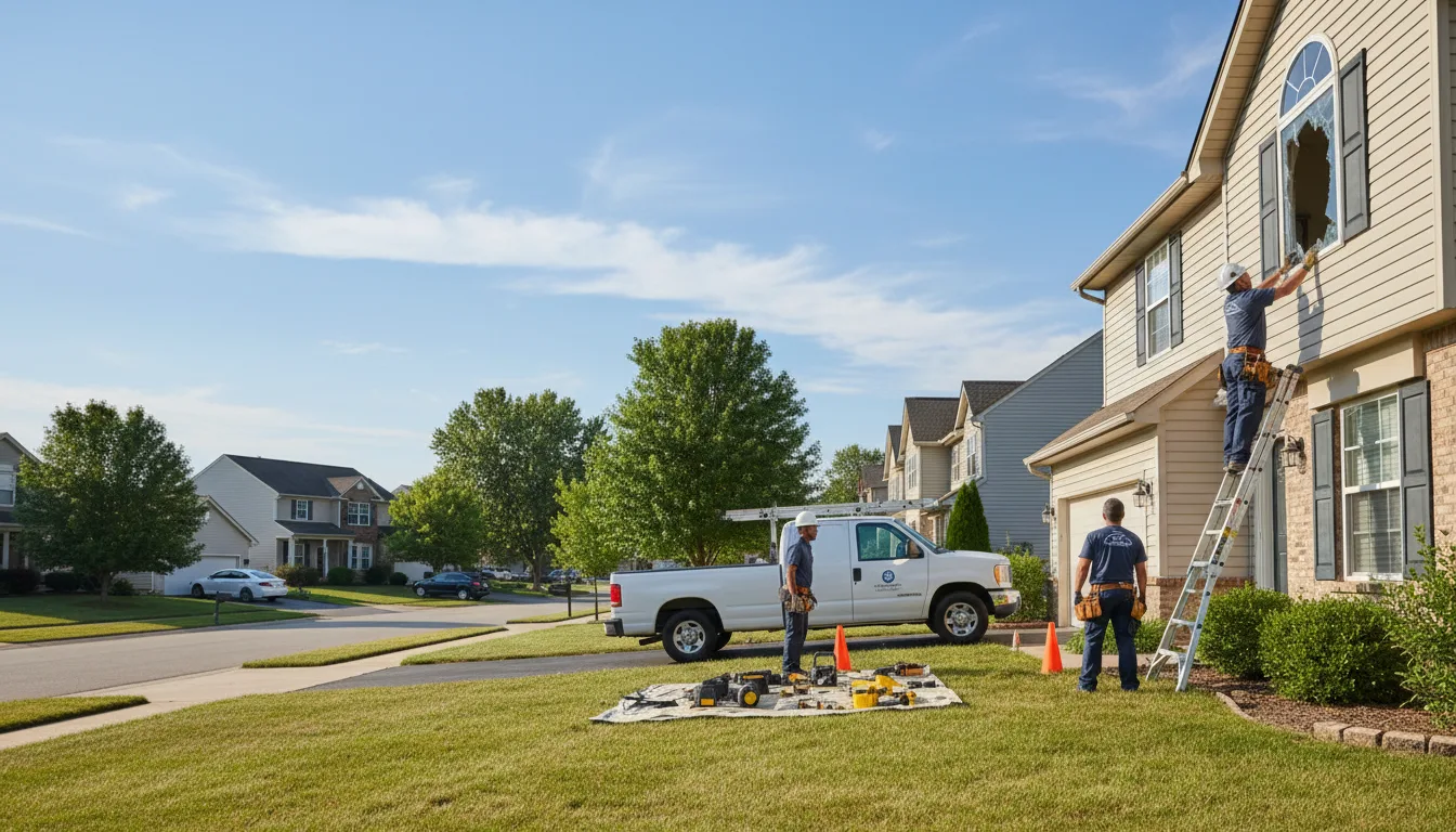 Expert window installer providing residential service in Cornersville, TN